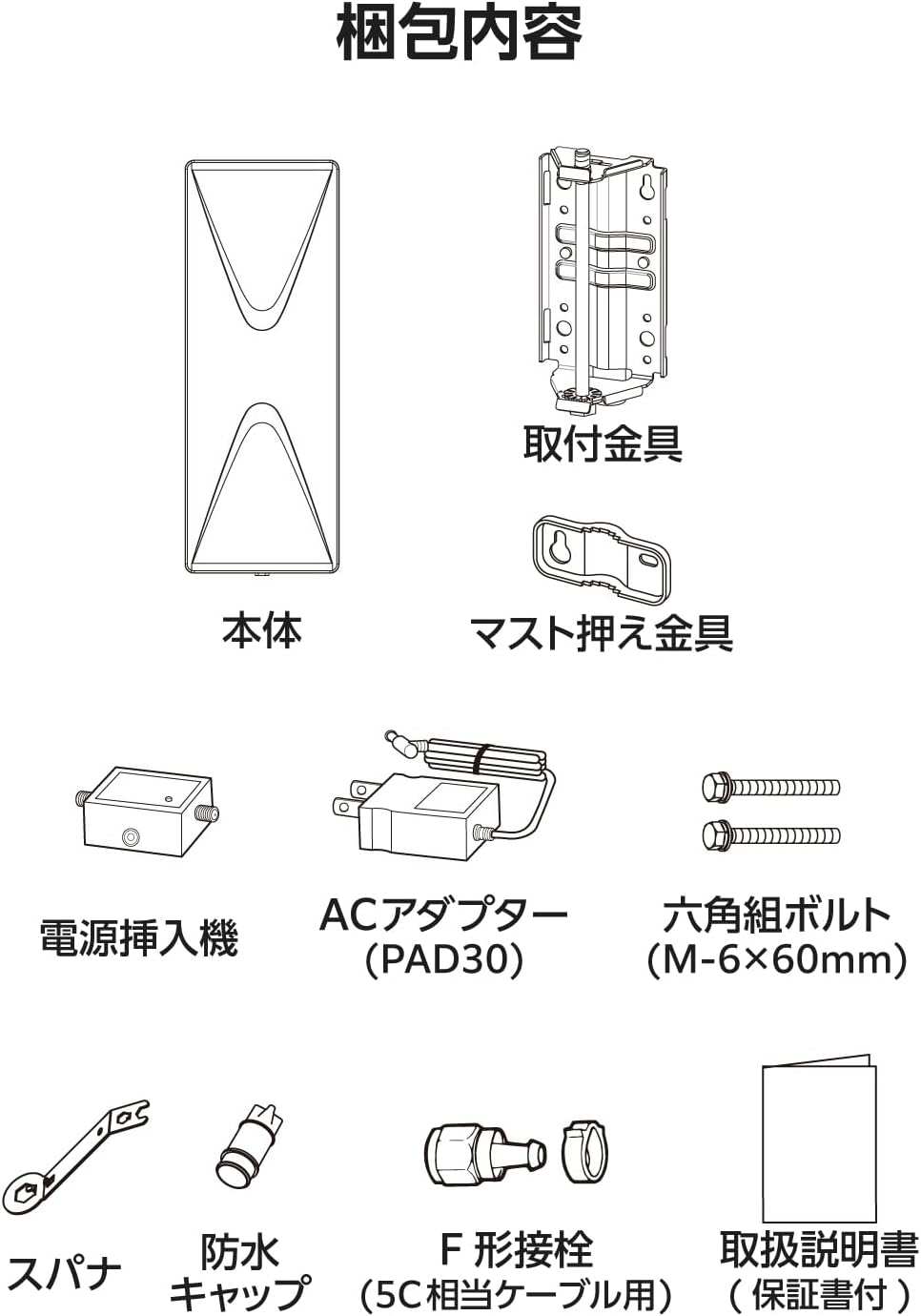 Detalle de DXアンテナ EC-FA26A 地上デジタル平面アンテナ ブースター内蔵・26素子相当