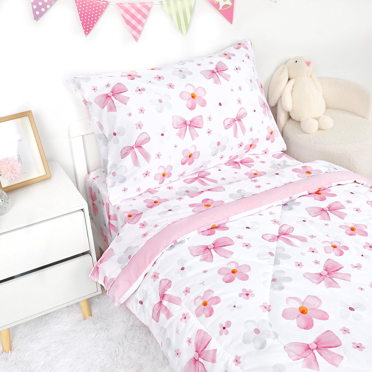 Detalle 1 de Hooyax Toddler Bedding Set, Microfiber
