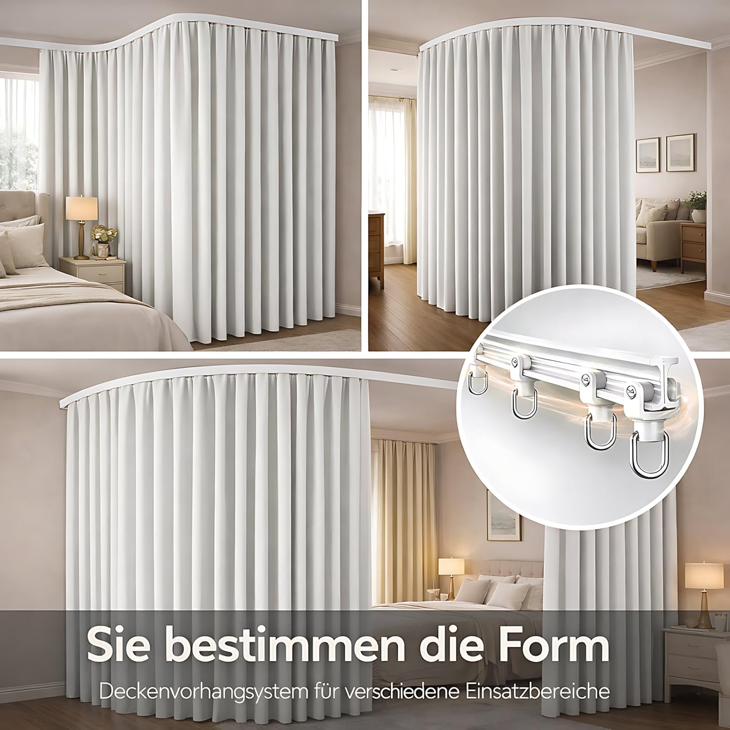 Thumbnail 4 de Raumtrenner Vorhang H269 x B540 cm