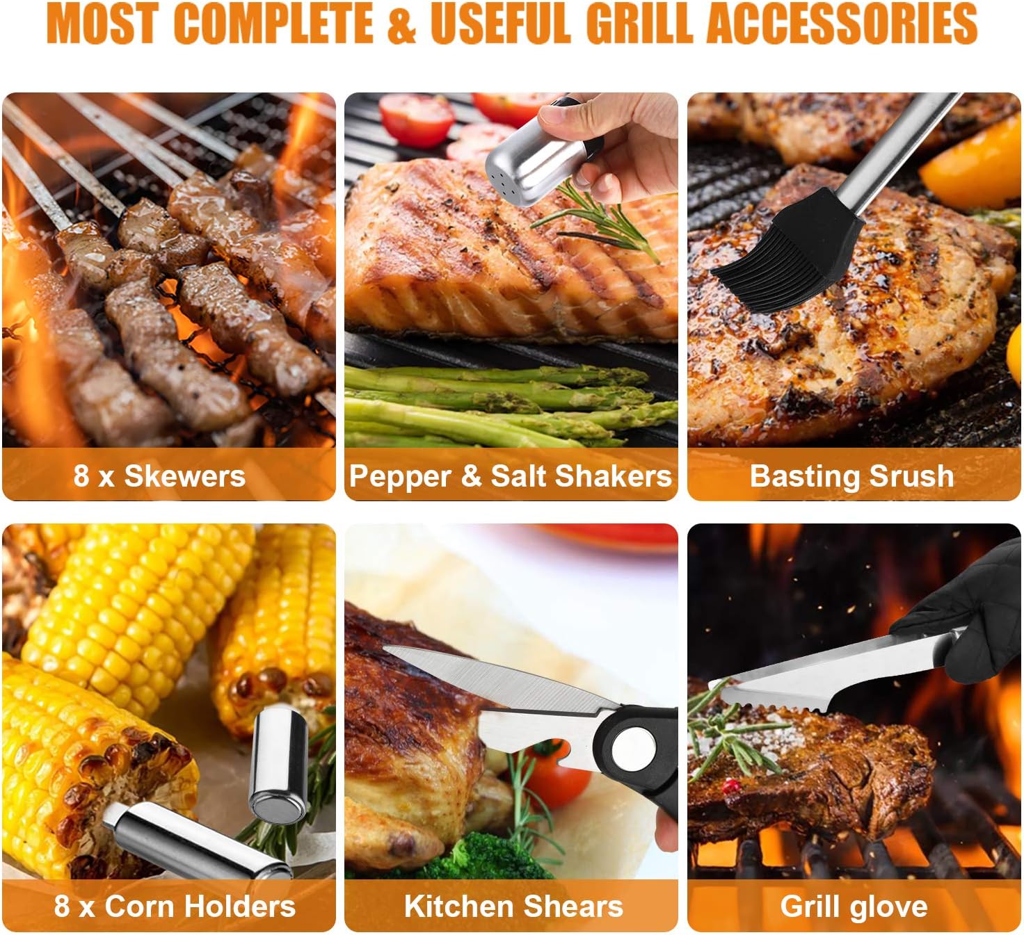 Thumbnail 6 de Cifaisi BBQ Tool Set 38-Piece