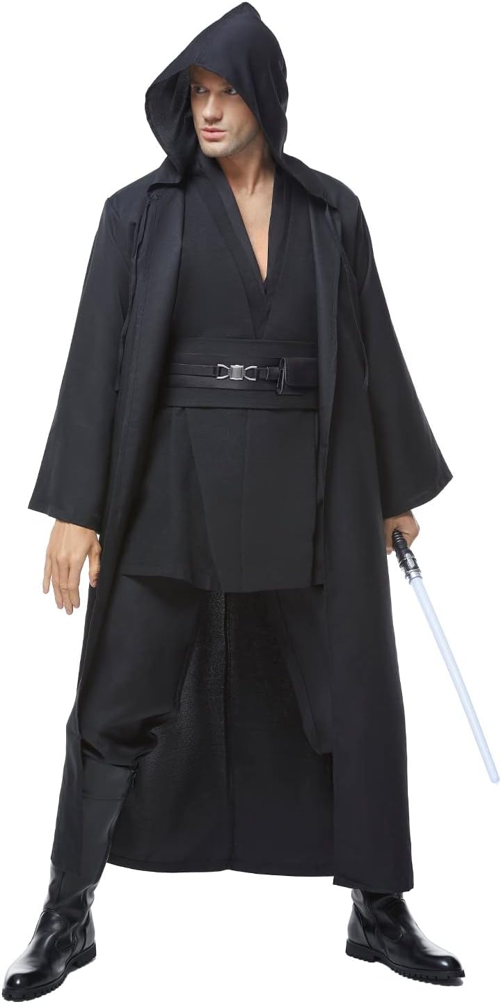 Detalle 2 de Fuman Jedi Robe Deluxe Umhang mit Kapuze