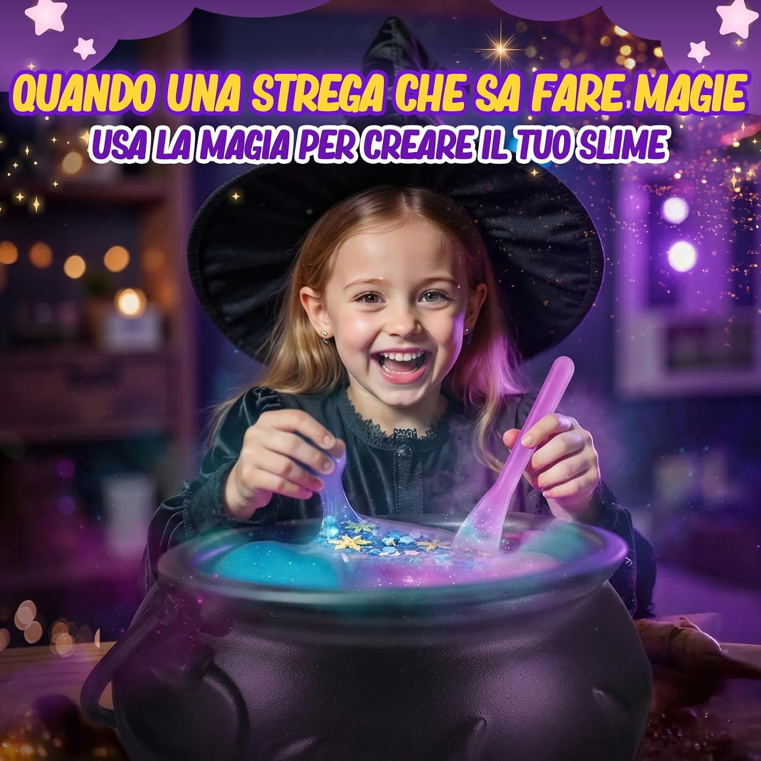 Detalle 2 de Hapikids Slime Kit Lavoretti Creativi 77 pezzi