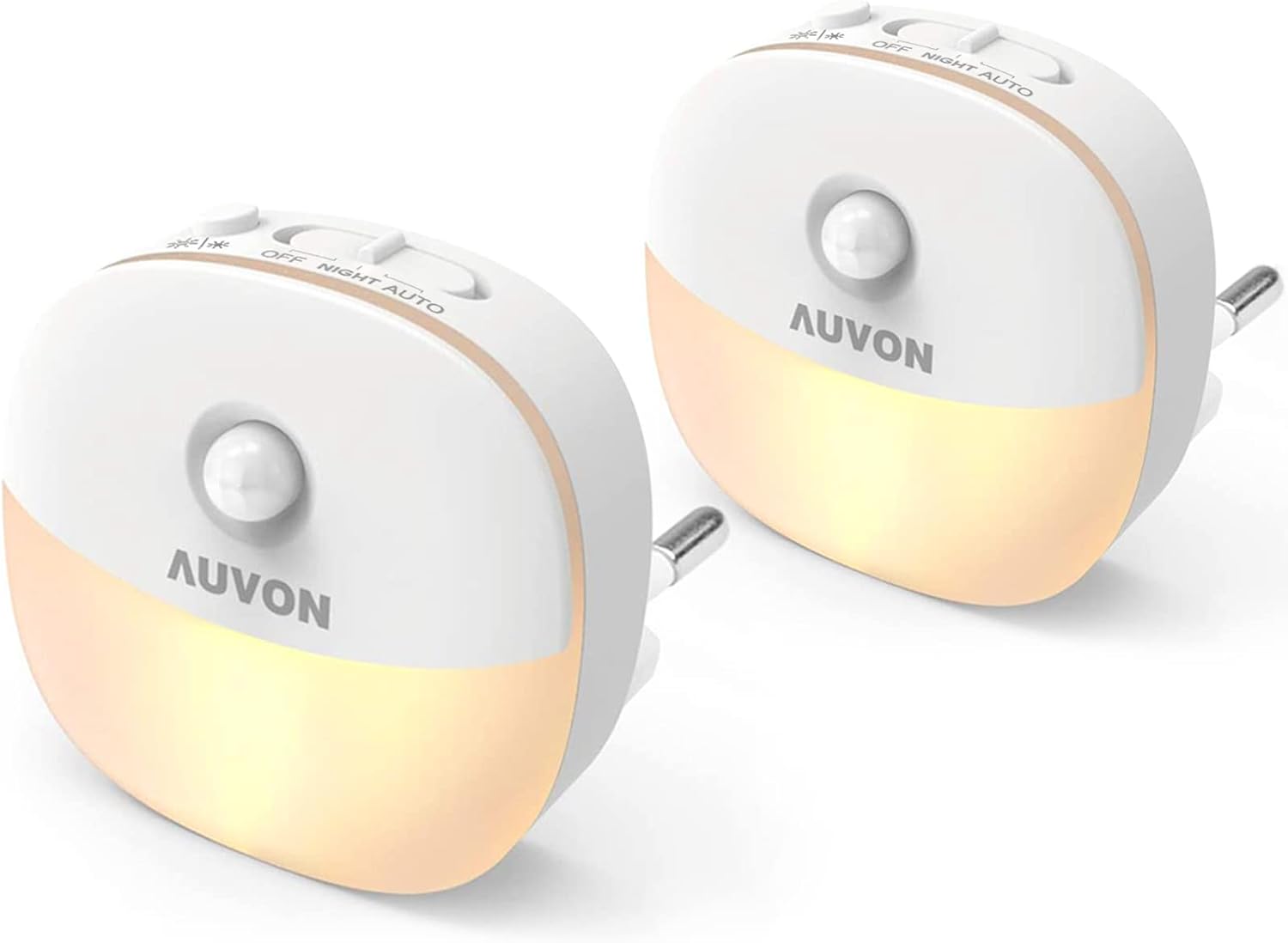 Detalle de AUVON Nachtlicht Steckdose 1-50 lm 🌙