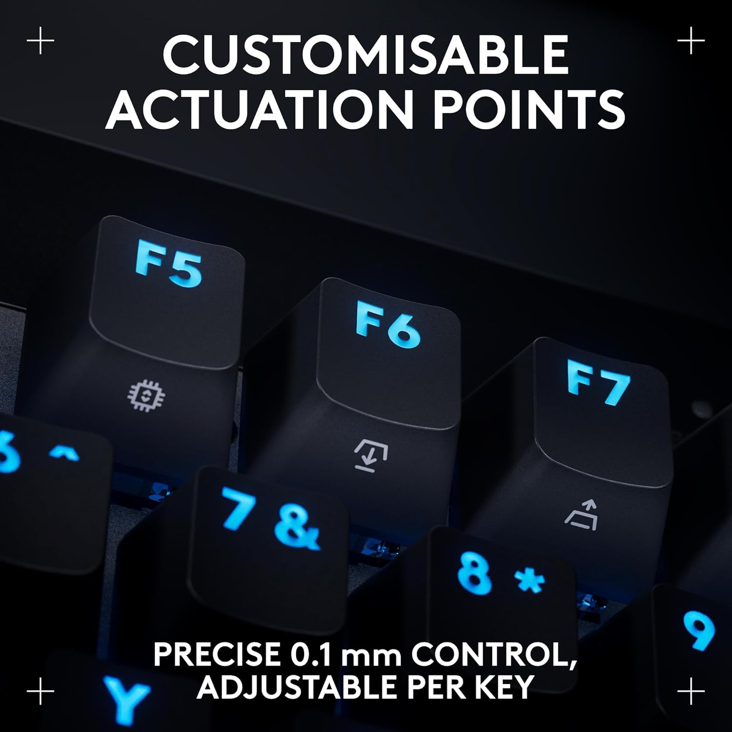 Detalle 2 de Logitech G PRO X TKL Rapid Tenkeyless Wired Keyboard ⌨