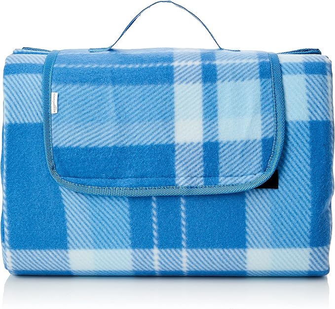 Amazon Basics Manta de Picnic con Base Impermeable, 175 x 200 cm