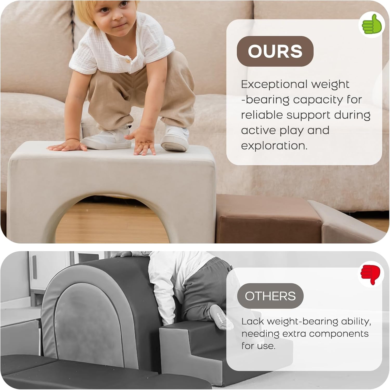 Thumbnail 5 de BanaSuper Kids Soft Play Set 7-piece