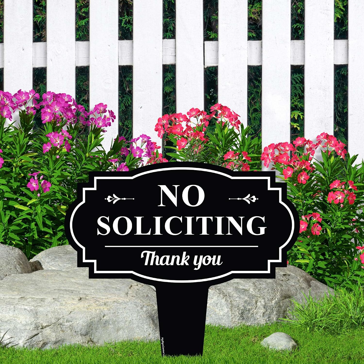 Thumbnail 1 de My Sign Center No Soliciting Sign 11 x 11 Inches