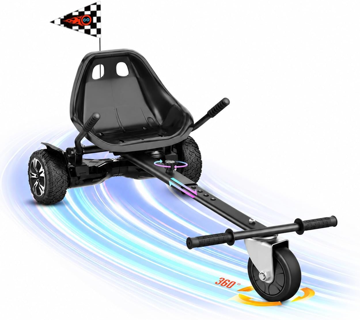 Thumbnail 6 de Gyroor Go Kart Conversion Seat Attachment for 6.5"