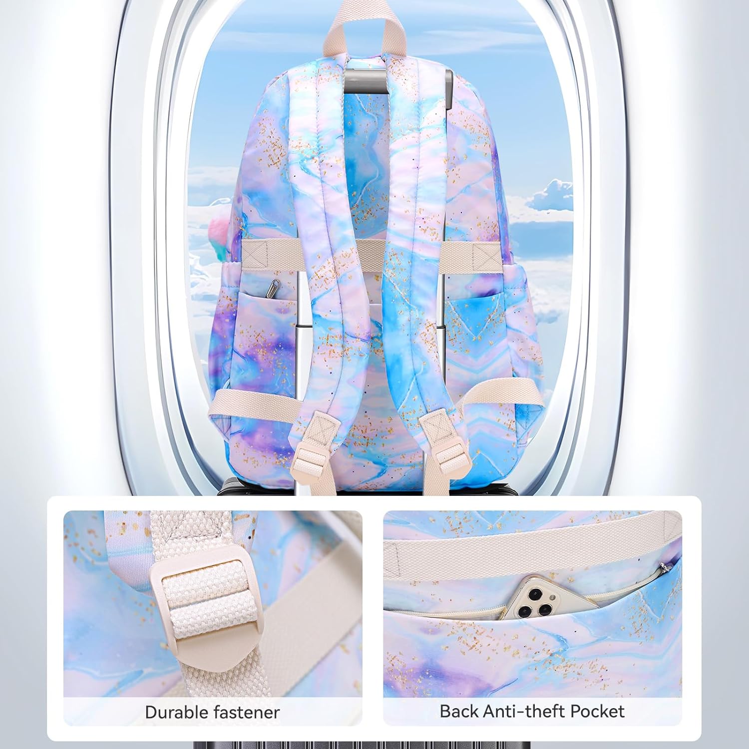 Thumbnail 6 de SUN EIGHT 18-Inch Laptop Backpack for Women – Casual, Waterproof Daypack