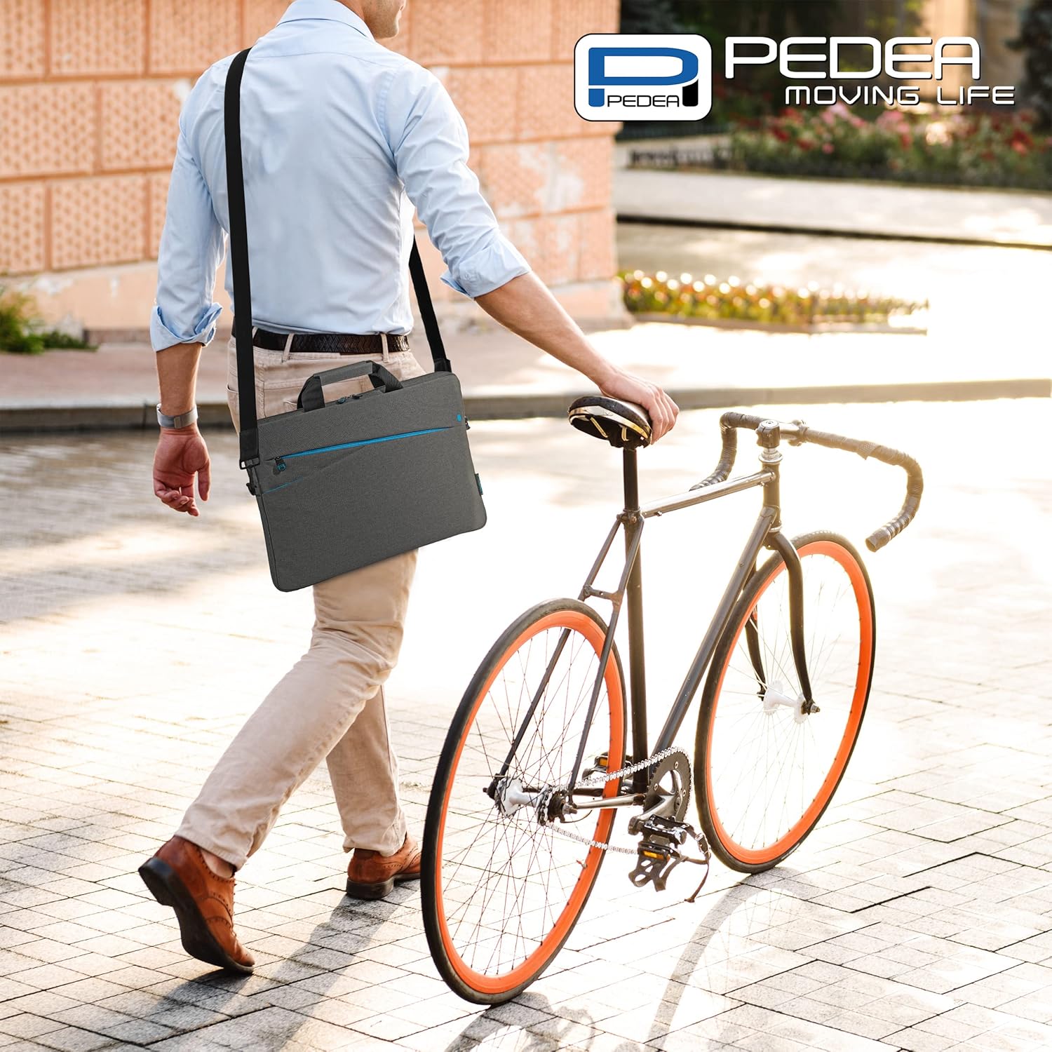 Thumbnail 2 de PEDEA Pedea Laptoptasche „Fashion“ Notebook-Tasche bis 13,3 Zoll – Umhängetasche mit Schultergurt