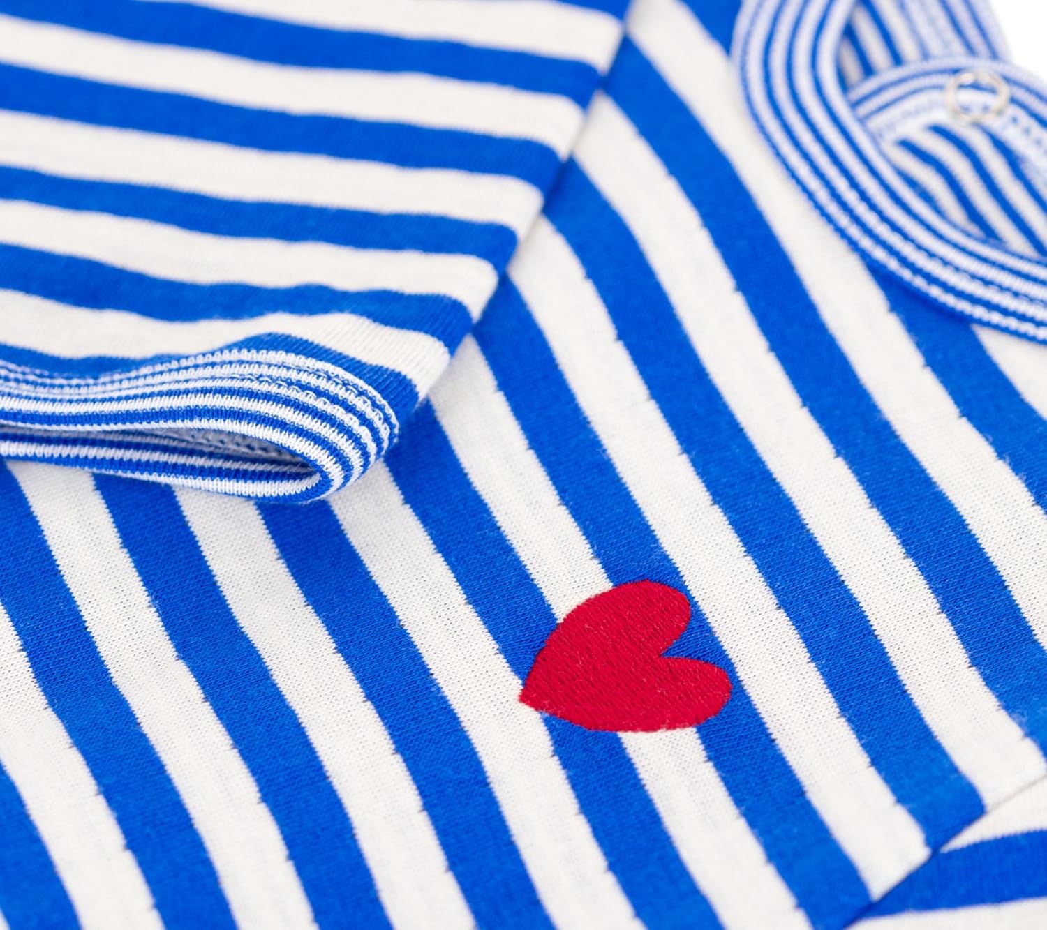 Thumbnail 3 de Petit Bateau dors-bien-pont dos mixte bébé à rayures (lot de 1)