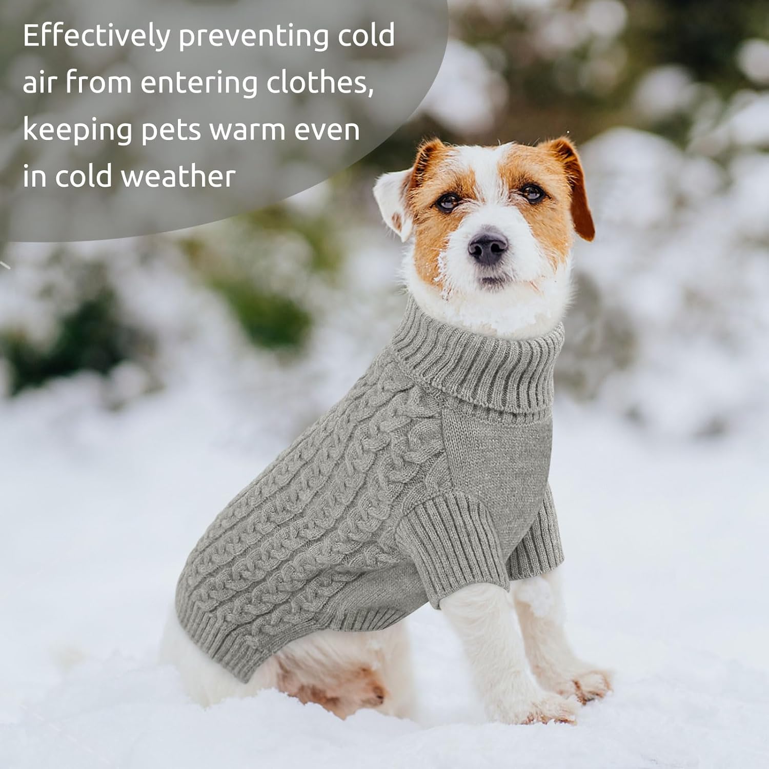 Thumbnail 4 de CITÉTOILE Knitted Dog Jumper