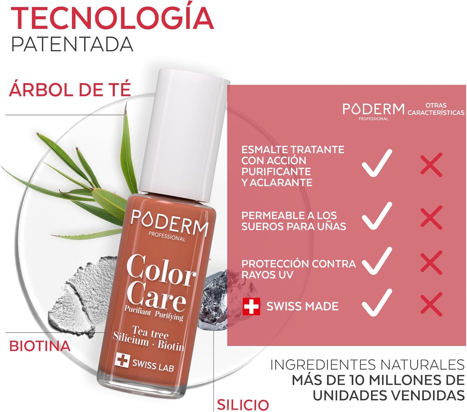 Thumbnail 3 de PODERM Esmalte Tea Tree para hongos 2 en 1