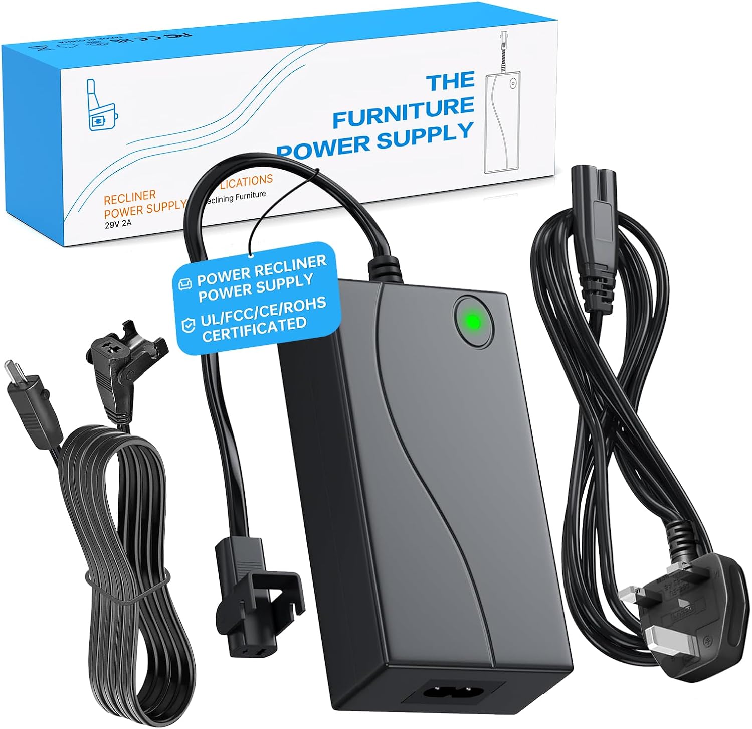 Detalle de Universal Power Recliner Adapter 29V 2A