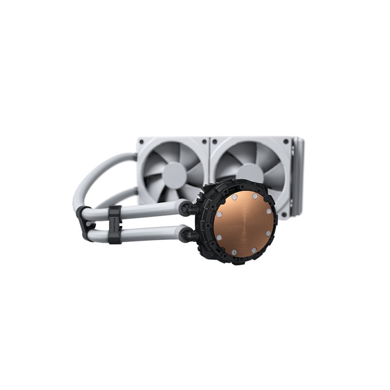 Detalle de Phanteks Glacier One 240MP AIO 240 mm — refrigeración líquida