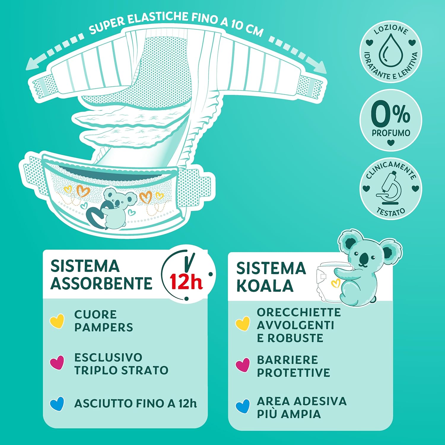 Detalle de Pampers Baby Dry Junior Taglia 5 (11-25 kg) – Scorta 192 + 500 punti omaggio