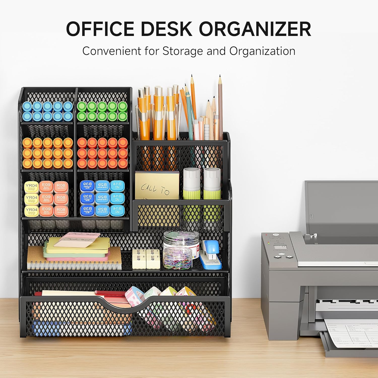 Thumbnail 2 de VITVITI Mesh 5‑Tier Desk Organiser