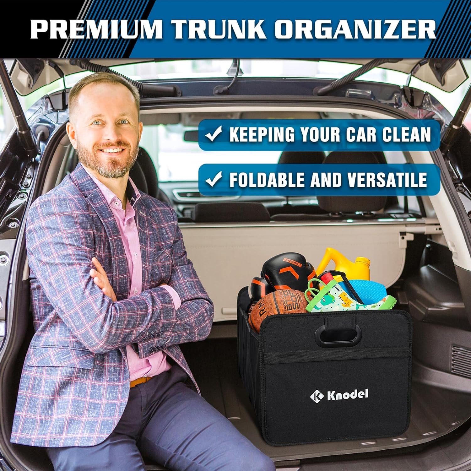 Thumbnail 5 de K KNODEL Car Boot Organiser Medium 56cm