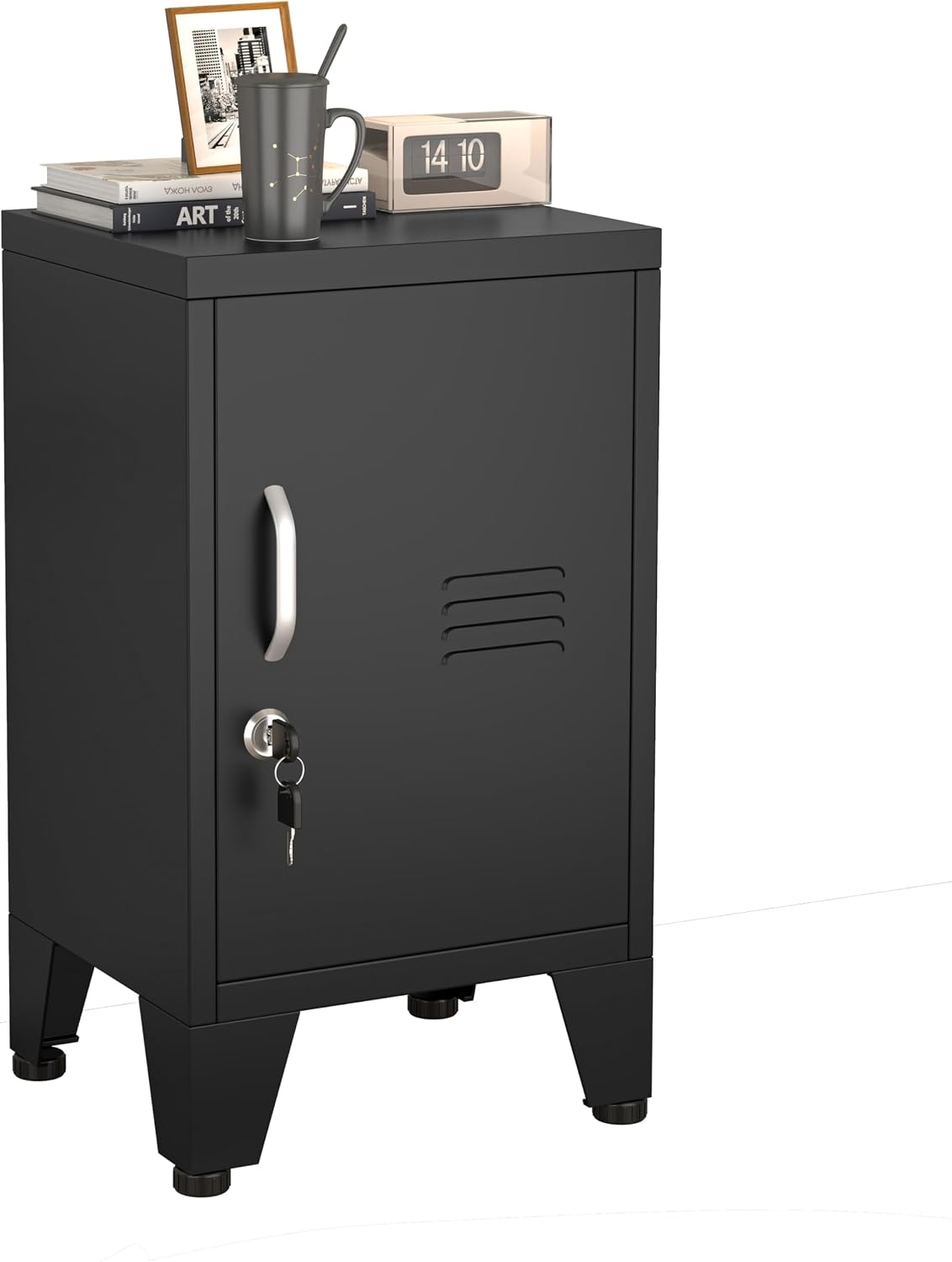 Detalle de PAOFIN Metal Nightstand