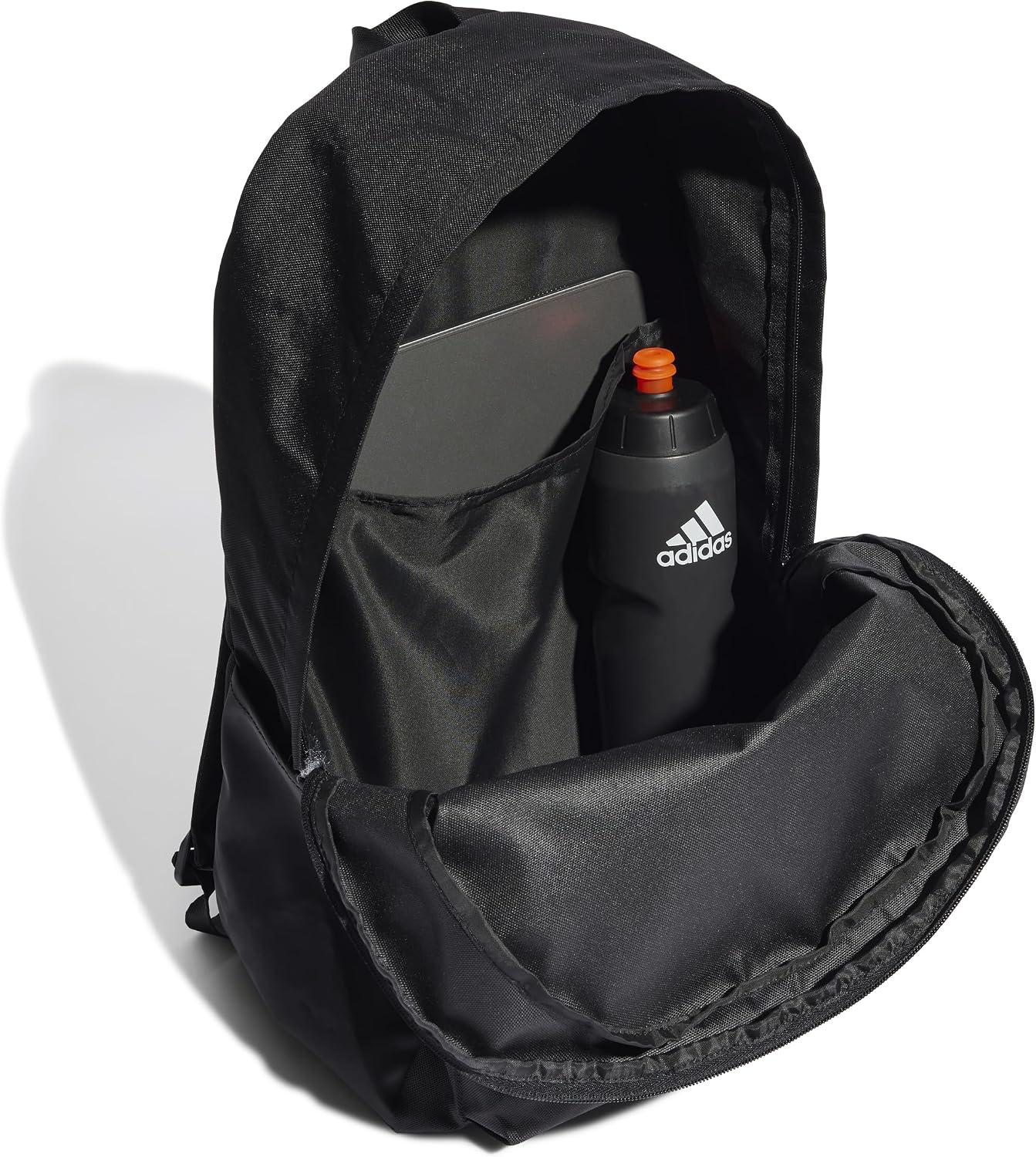 Detalle 2 de adidas Classic 3BARS Backpack Black/White