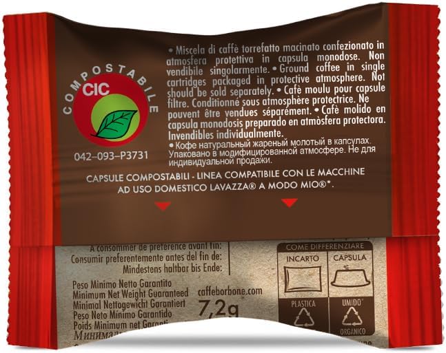 Thumbnail 1 de Caffè Borbone Don Carlo Cápsulas Compostables ☕ Pack de 100
