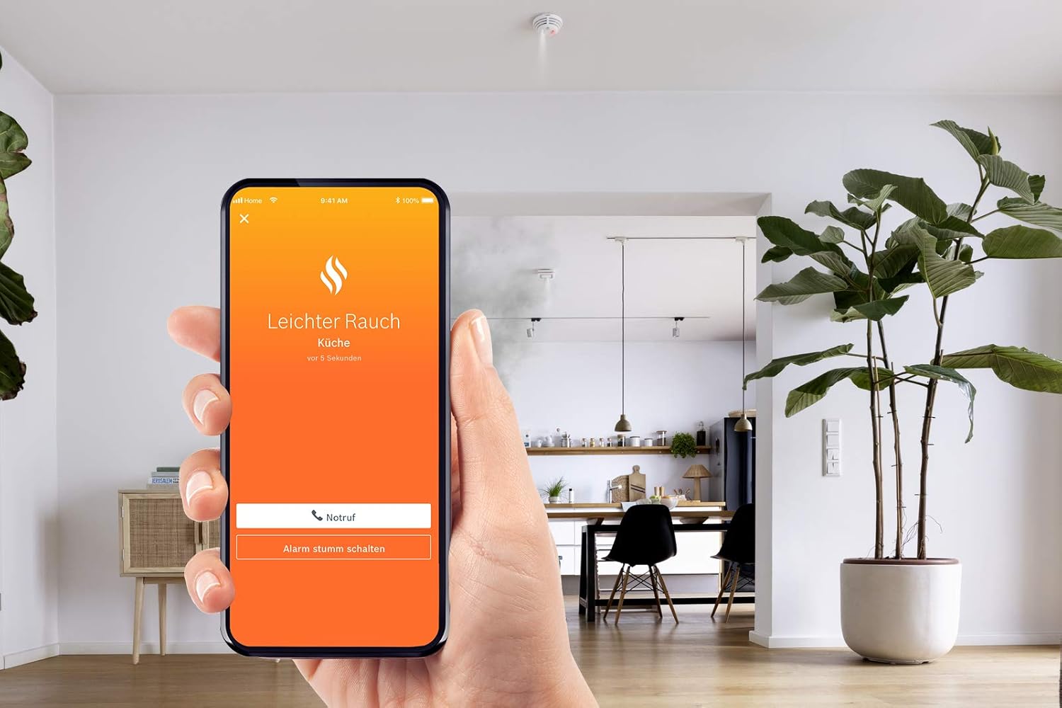 Thumbnail 2 de Bosch Smart Home Rauchmelder Twinguard mit Luftqualitätsmessung (Apple HomeKit-kompatibel)