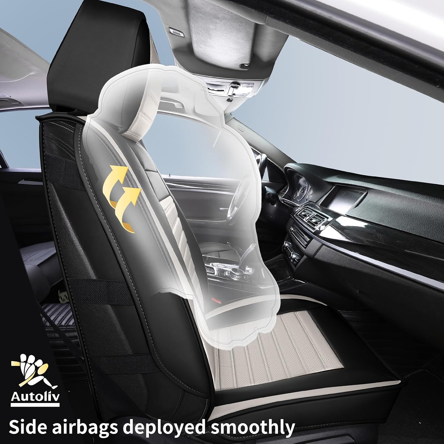 Detalle 2 de HChengkikz Car Seat Covers 5 PCS Set
