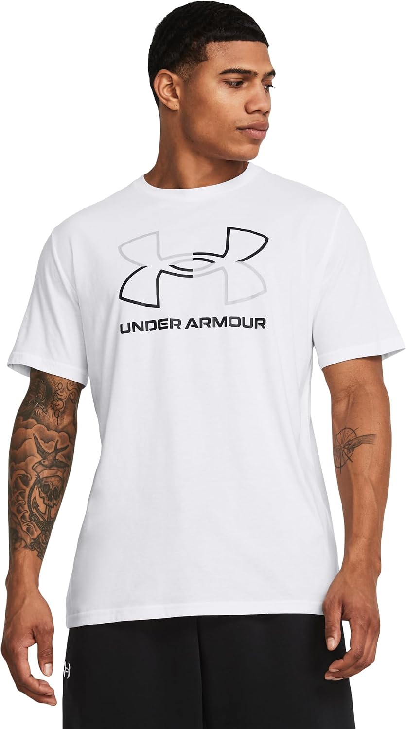 Thumbnail 1 de Under Armour UA GL Foundation Update Camiseta manga corta para hombre blanca/negra
