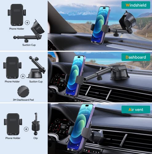 Thumbnail 3 de DOLYOFG Car Phone Holder Mount 3-in-1
