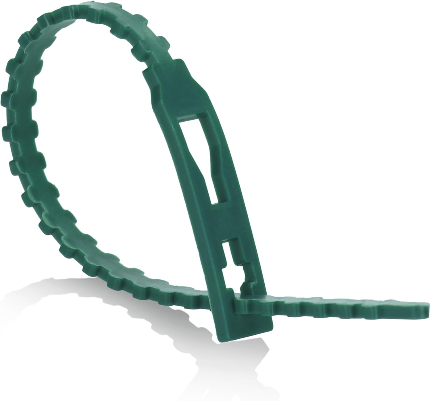 Thumbnail 3 de COM-FOUR® 200x Lega piante in plastica verde - clip regolabili da 14 cm, legatura versatile e riutilizzabile