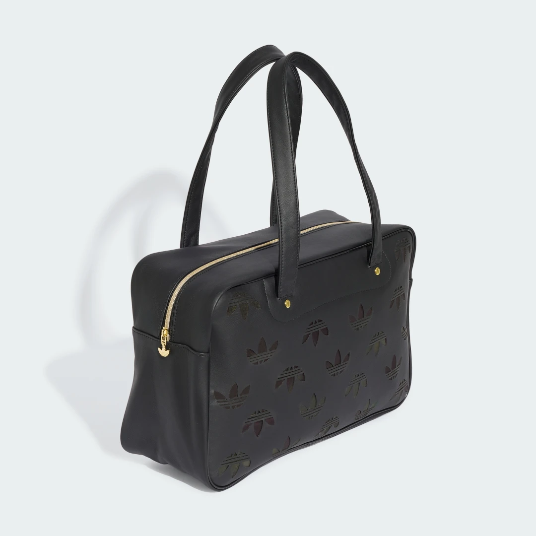 Detalle de Bolso HOLDALL MONOGRAM de Adidas – Negro
