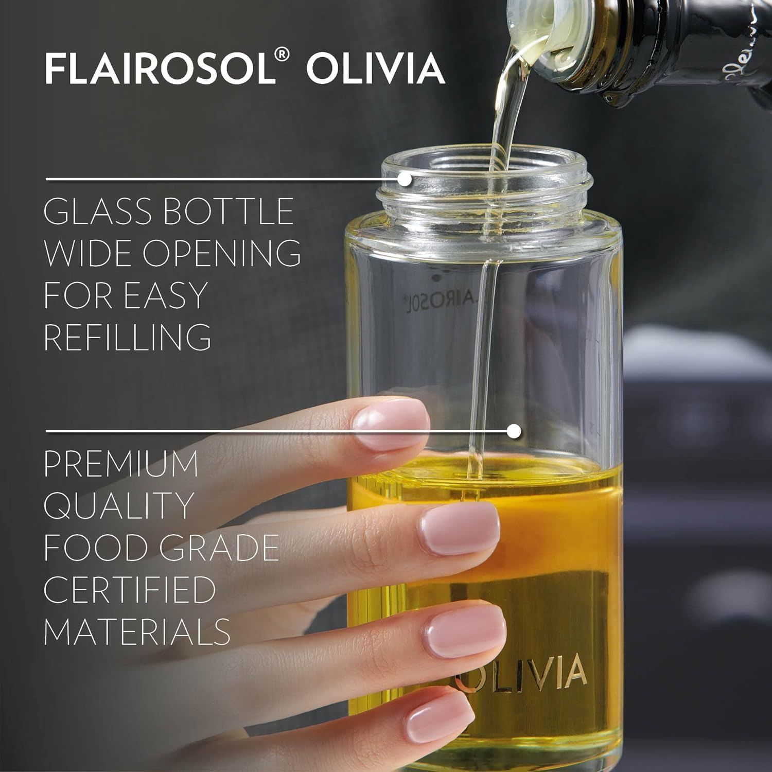 Thumbnail 6 de FLAIROSOL OLIVIA oil sprayer (glass) 🍽
