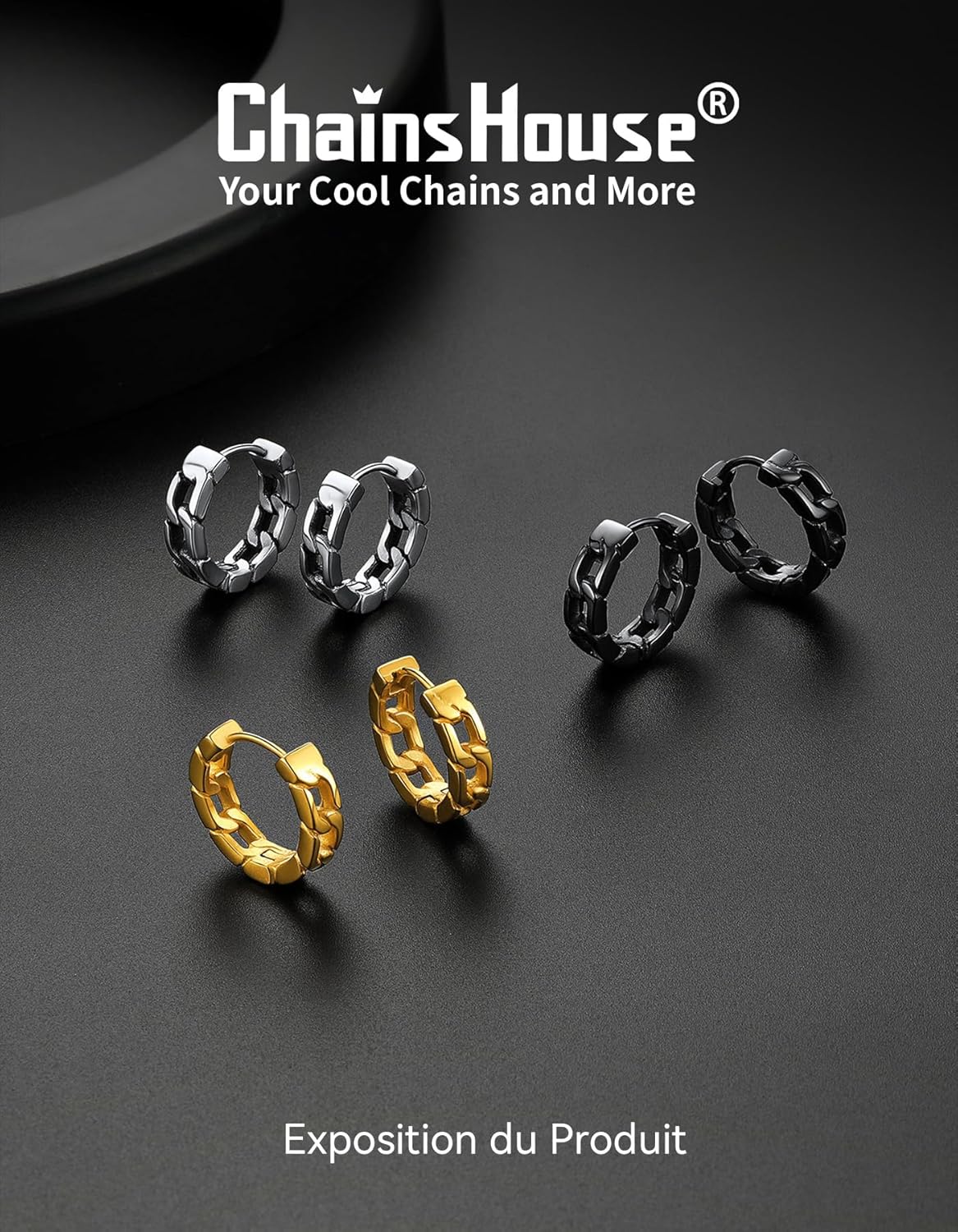 Thumbnail 5 de ChainsHouse Boucle Petit Créole 12,5 mm