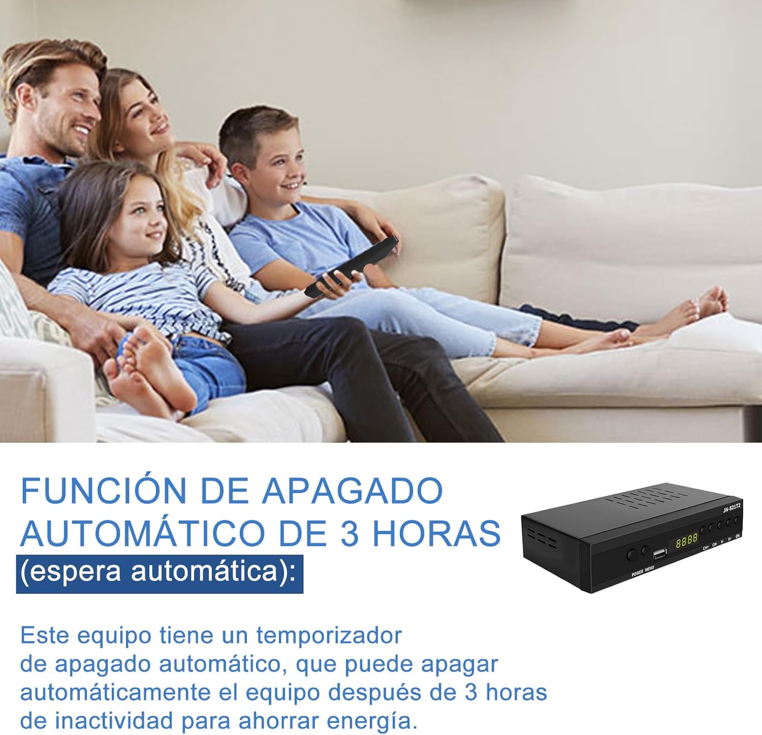 Thumbnail 4 de Decodificador TDT HD DVB-T2 H.265 1080p