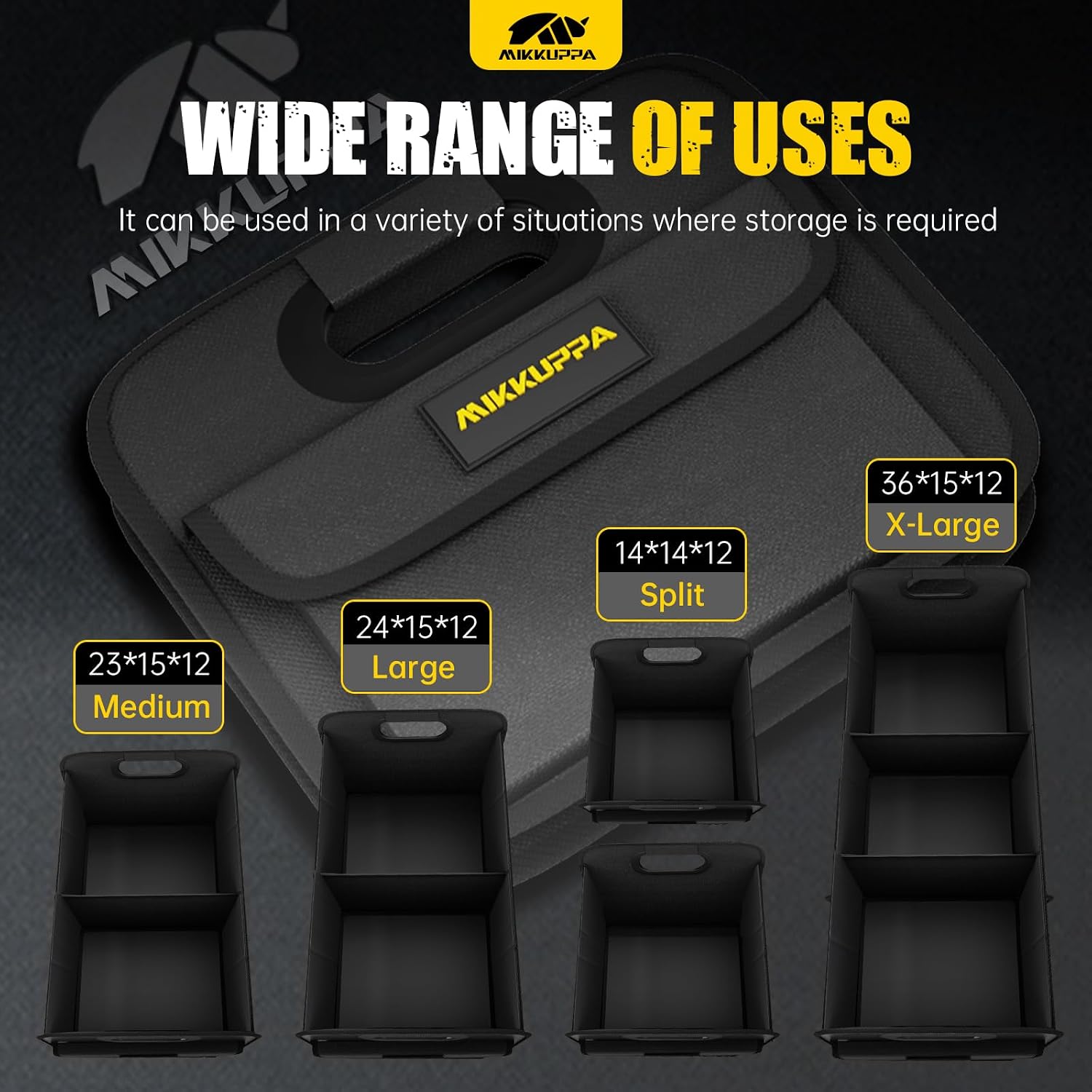 Thumbnail 6 de MIKKUPPA Car Trunk Organizer 70L