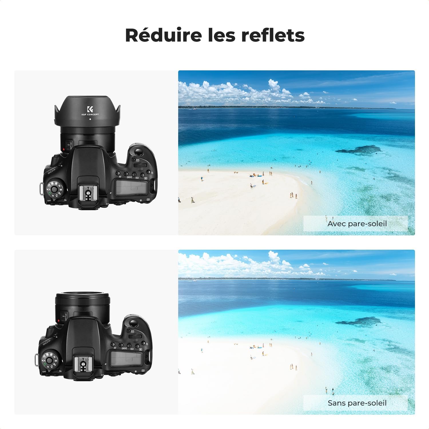 Thumbnail 5 de K&F CONCEPT ES68 II Pare-Soleil