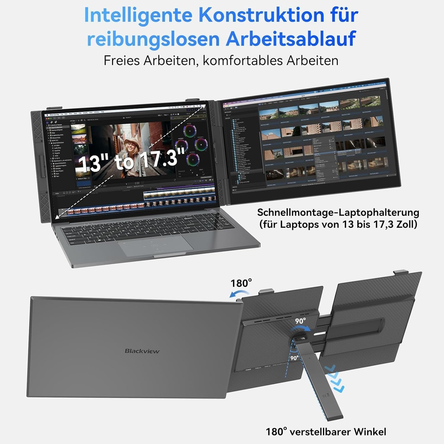 Thumbnail 4 de Blackview SCM8 Laptop Monitor Erweiterung 15,6 Zoll