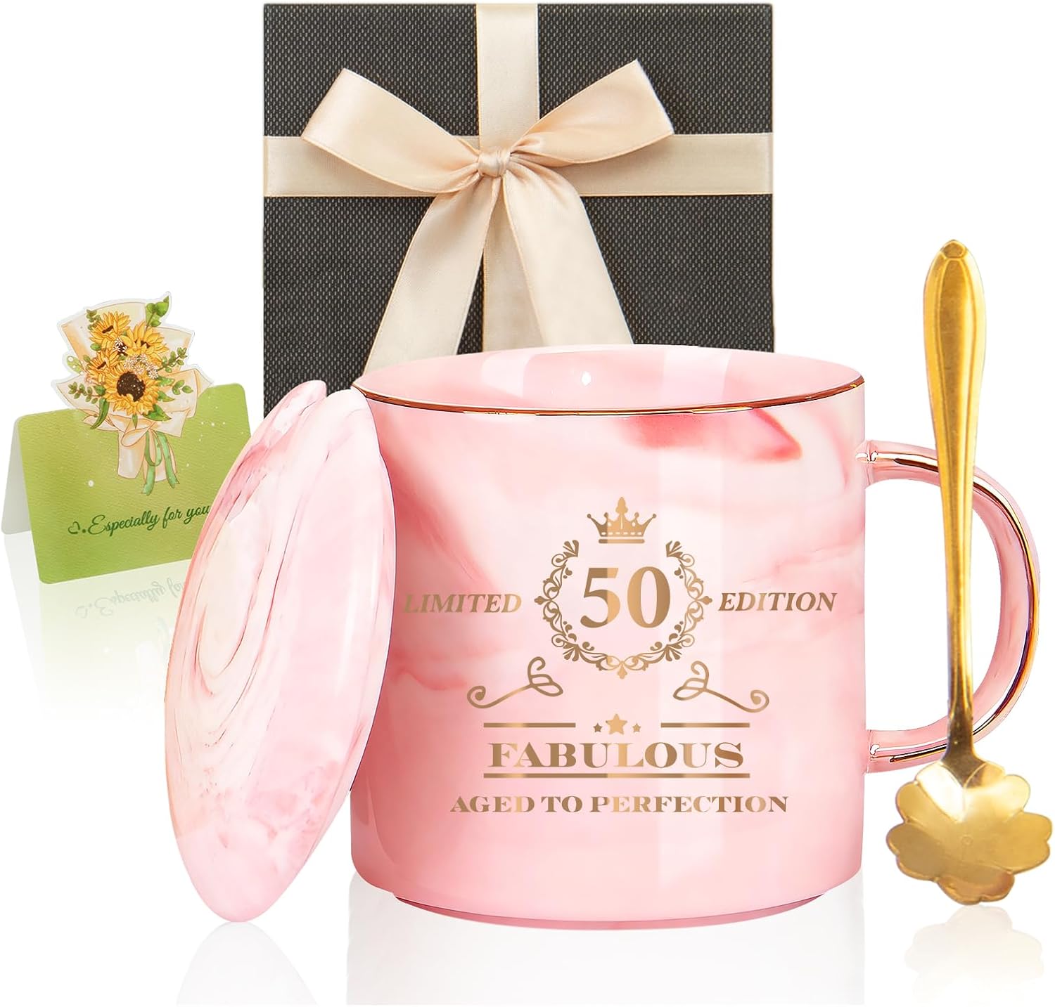 50. Geburtstag Keramik Tasse 400 ml