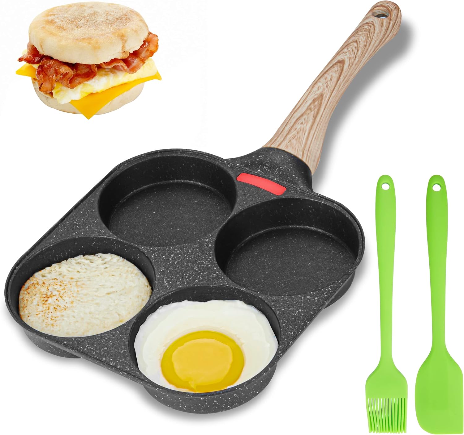 Detalle de MyLifeUNIT Egg Frying Pan 4-Cup