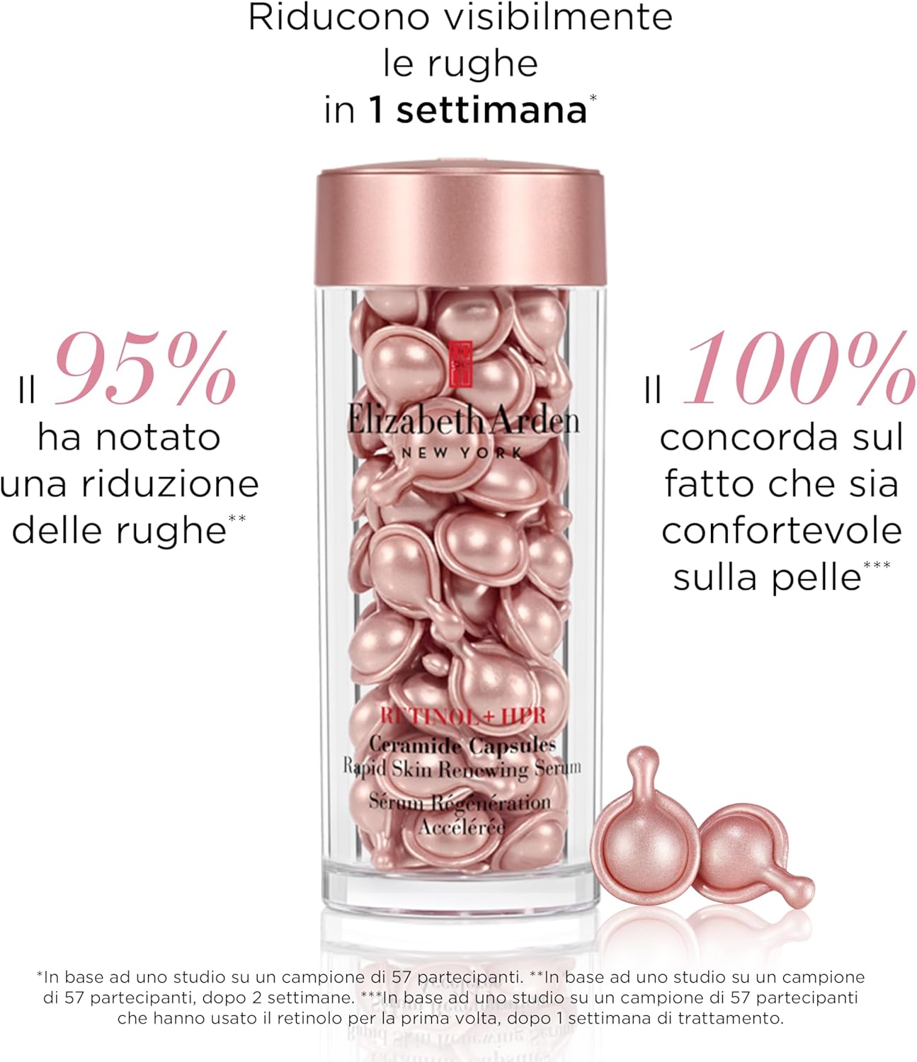 Thumbnail 3 de Elizabeth Arden Retinol + HPR capsule di siero con ceramidi e retinolo, 30 capsule monodose