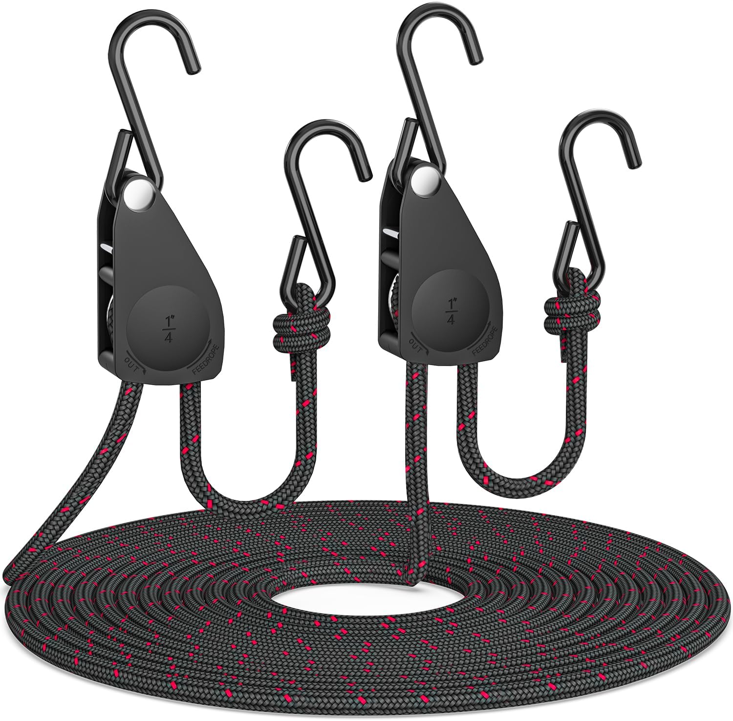 Detalle de Fondwell Rope Ratchet Straps 12 ft