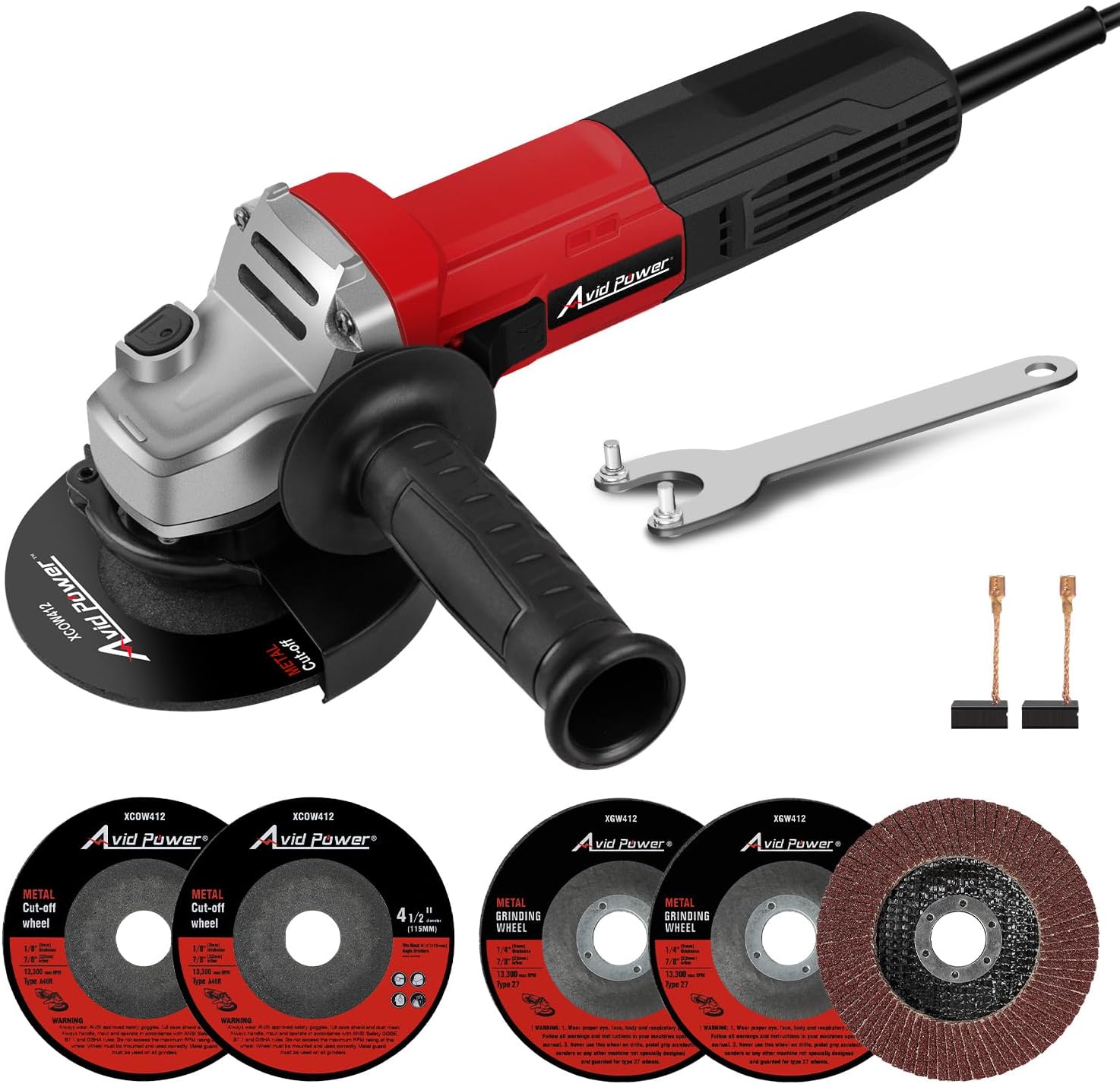 Detalle de AVID POWER Angle Grinder 7.5-Amp