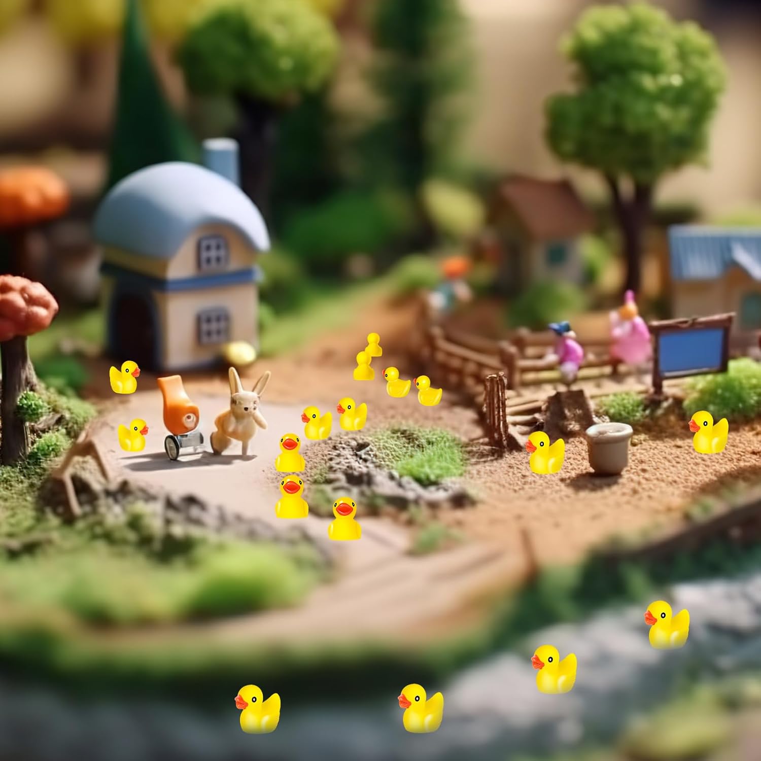 Thumbnail 5 de Cozary Patos de Resina Mini Amarillos 100 Piezas