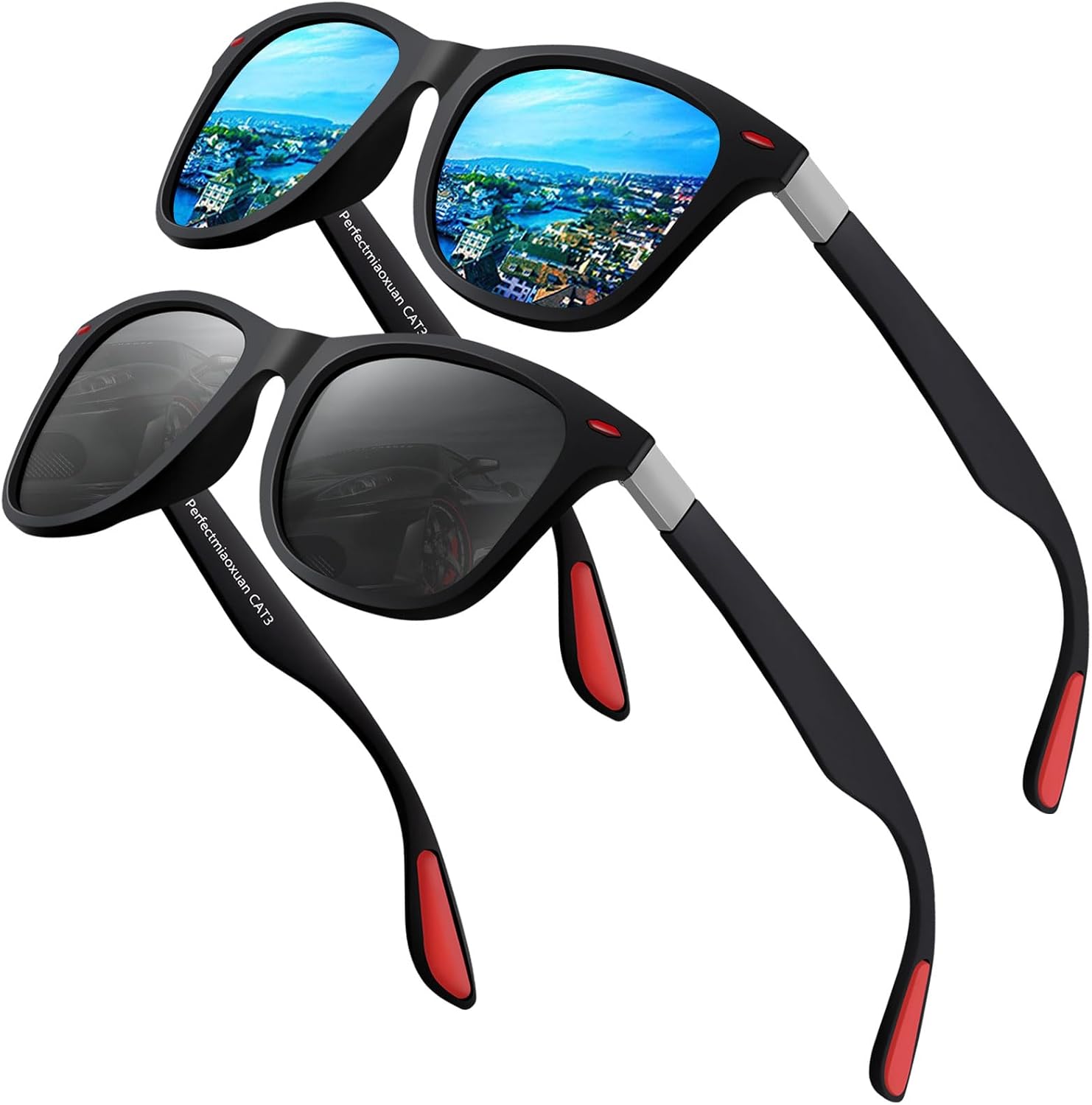 Detalle de Perfectmiaoxuan gafas de sol polarizadas UV400