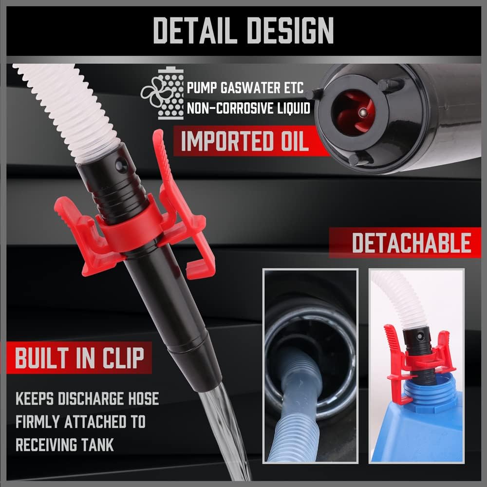 Detalle 2 de SEDY Electric Hand Pump 2.2 GPM ⛽