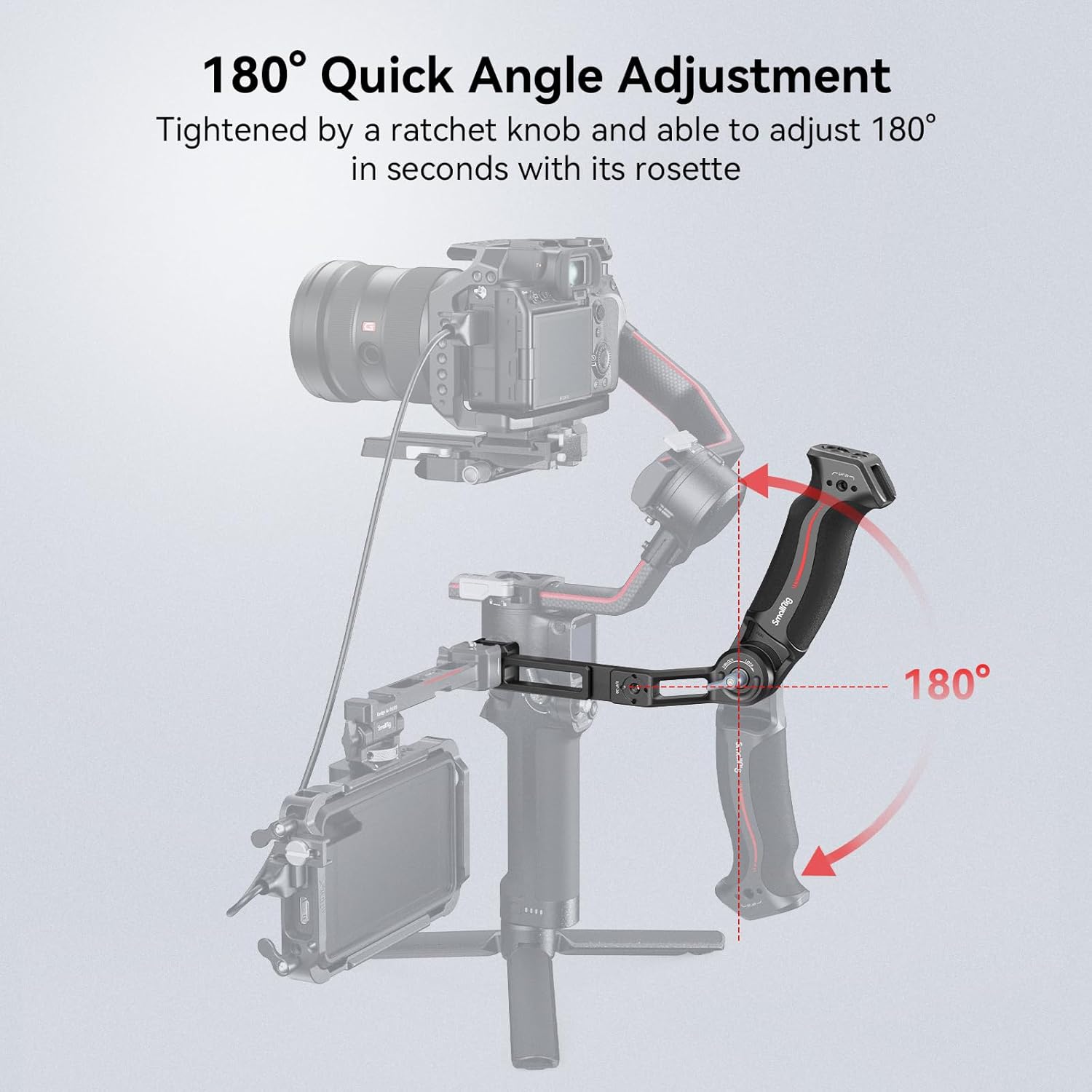 Thumbnail 6 de SmallRig RS 4 Mini / RS 4 / RS 3 Gimbal Sling-Handgriff 3028D (bis 8 kg) für Low-Angle Shots