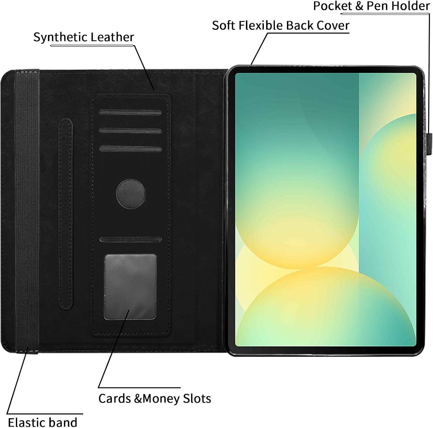 Thumbnail 5 de Kitzomi Rotating Tablet Case with 360° Stand