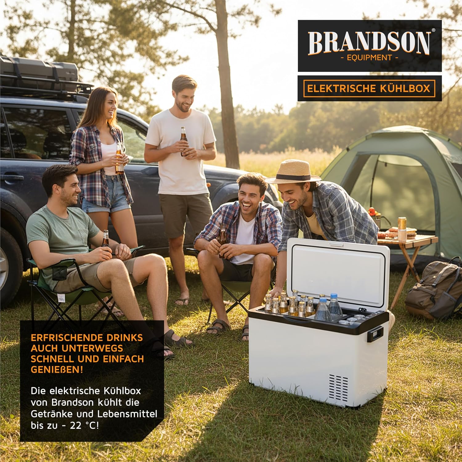 Thumbnail 6 de Brandson ECO Kompressor Kühlbox XXL 30L