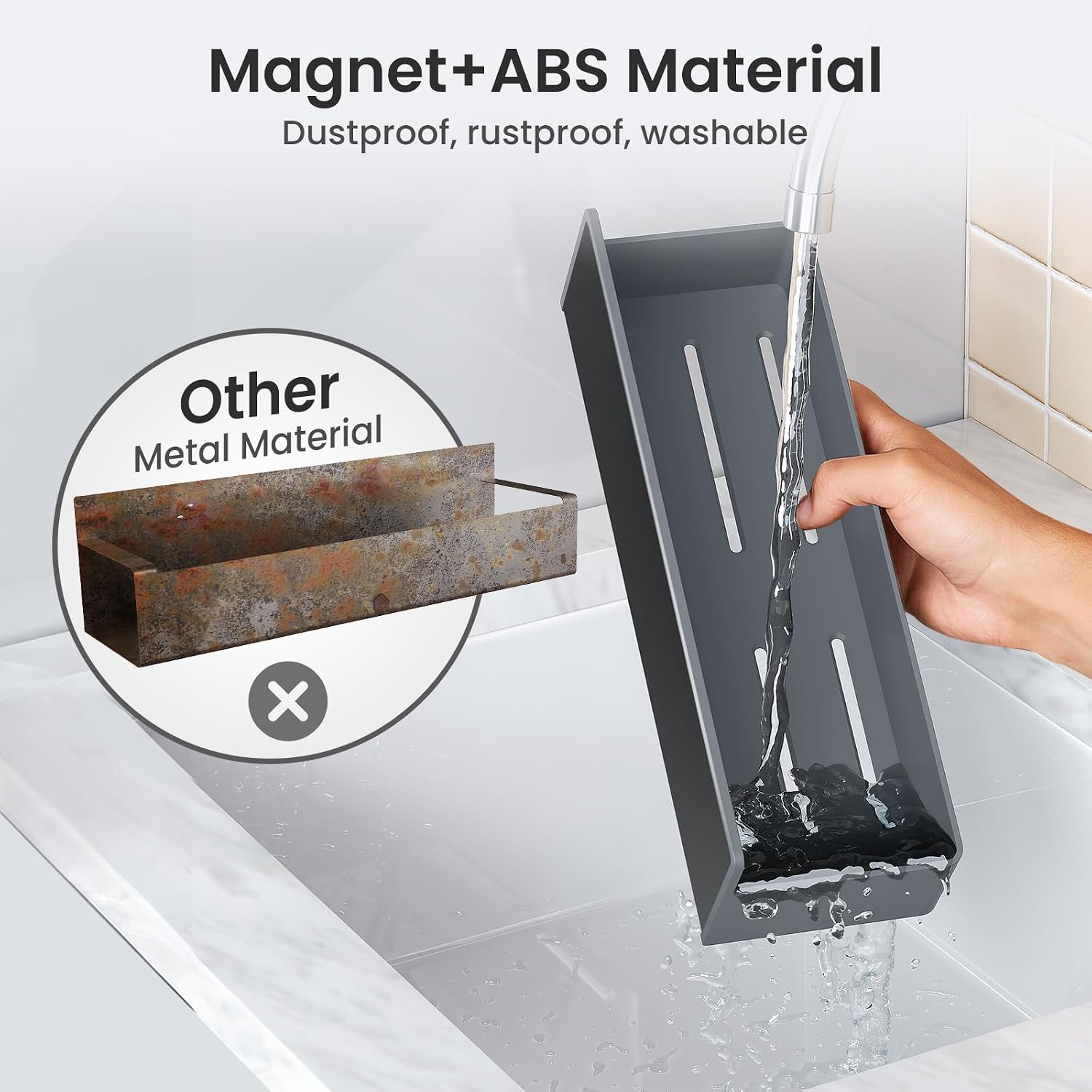 Thumbnail 2 de Mystozer Magnetic Spice Rack Plastic
