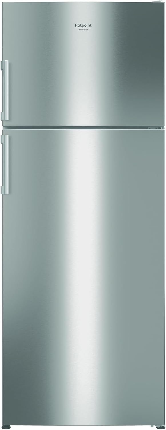 Detalle de Hotpoint Ariston HAT70I 932 S DC: frigorifero combinato da 437 l, stile inox e tecnologia Air per freschezza costante